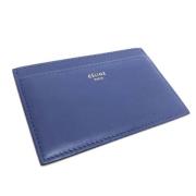 Celine Vintage Pre-owned Laeder hem-och-kontorstillbehr Blue, Dam