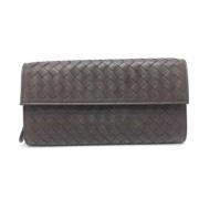 Bottega Veneta Vintage Pre-owned Laeder plnbcker Brown, Dam