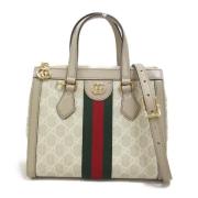 Gucci Vintage Pre-owned Laeder gucci-vskor Beige, Dam