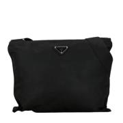 Prada Vintage Pre-owned Nylon prada-vskor Black, Dam