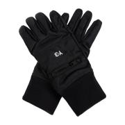 Y-3 Handskar med ficka Black, Unisex