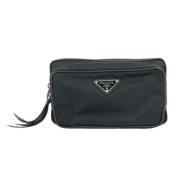 Prada Vintage Pre-owned Tyg prada-vskor Black, Herr