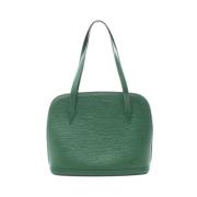 Louis Vuitton Vintage Pre-owned Laeder louis-vuitton-vskor Green, Dam