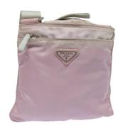 Prada Vintage Pre-owned Tyg prada-vskor Pink, Dam