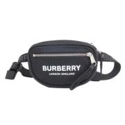 Burberry Vintage Pre-owned Tyg crossbodyvskor Black, Unisex