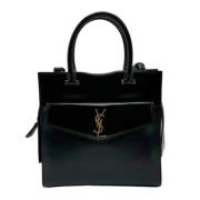 Yves Saint Laurent Vintage Pre-owned Laeder handvskor Black, Dam