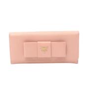 Prada Vintage Pre-owned Laeder plnbcker Pink, Dam