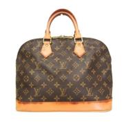 Louis Vuitton Vintage Pre-owned Tyg louis-vuitton-vskor Brown, Dam