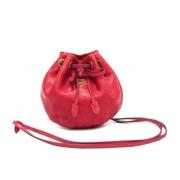 Prada Vintage Pre-owned Laeder prada-vskor Red, Dam