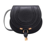 Chloé Stilfull Läder Cross Body Väska Black, Dam