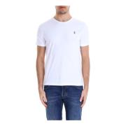 Polo Ralph Lauren Mjuk Bomull T-Shirt White, Herr