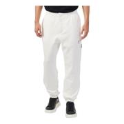 Armani Exchange Vita Byxor med Sidoficka med Dragkedja White, Herr