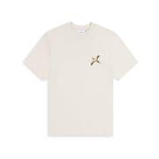 Axel Arigato Single Bee Bird T-shirt Beige, Herr