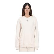 Adidas Originals Essentials Oversized Beige Sweater Beige, Dam