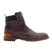 Floris van Bommel Elegant Läder Ankel Boot Epinois Gray, Herr