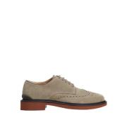 Tod's Mocka Brogue Snörsko Beige, Herr