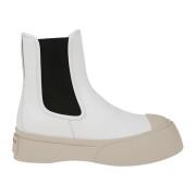 Marni Vita Ankelboots med Platåsula White, Dam