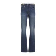 Tom Ford Blå Indigo Straight Jeans Blue, Dam