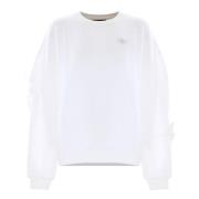 Kocca Minimalist Logo Sweatshirt White, Dam