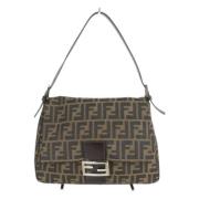 Fendi Vintage Pre-owned Canvas fendi-vskor Brown, Dam