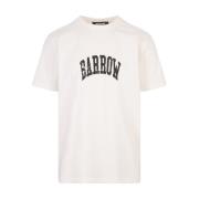 Barrow Vintage Oversized T-shirt med Lettering och Smile Print White, ...