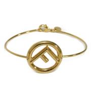 Fendi Vintage Pre-owned Tyg armband Yellow, Dam