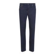 Gucci Mörkblå Tapered Pant Blue, Herr