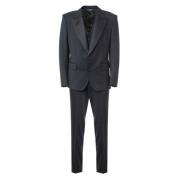 Dolce & Gabbana Elegant Suit för Män Black, Herr