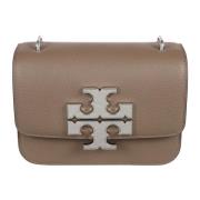 Tory Burch Eleanor Konvertibel Axelväska Beige, Dam