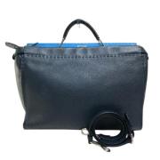 Fendi Vintage Pre-owned Laeder fendi-vskor Blue, Herr