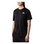 The North Face Röd T-shirt Black, Herr