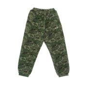 HUF Camo Fleece Byxor Dam Tracksuit Green, Dam