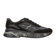 Premiata Stiliga löparskor Black, Herr