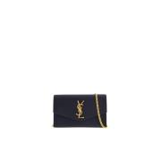 Saint Laurent YSL Uptown Kedja Mini Väska Black, Dam