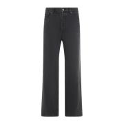 Saint Laurent Svarta Jeans för Män Aw24 Black, Herr