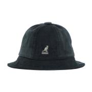 Kangol Cord Casual Bucket Hat Velvet Black, Herr