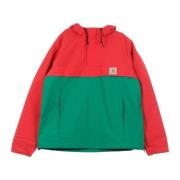 Carhartt Wip Tvåtonspullover Windbreaker i Cardinal Green Green, Herr