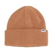 Obey Brunsocker Beanie Mössa Brown, Herr