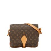 Louis Vuitton Vintage Pre-owned Canvas louis-vuitton-vskor Brown, Dam