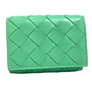 Bottega Veneta Vintage Pre-owned Laeder plnbcker Green, Dam