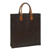 Louis Vuitton Vintage Pre-owned Canvas handvskor Brown, Dam