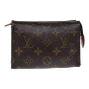 Louis Vuitton Vintage Pre-owned Canvas necessrer Brown, Dam