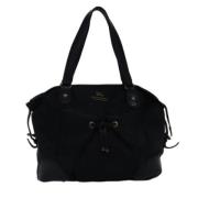 Burberry Vintage Pre-owned Tyg totevskor Black, Dam