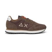 Sun68 Solida Sneakers i Brun Brown, Herr