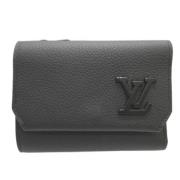 Louis Vuitton Vintage Pre-owned Laeder plnbcker Black, Dam