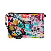 Sprayground Stiliga Axelväskor Multicolor, Dam