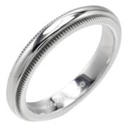 Tiffany & Co. Pre-owned Pre-owned Platina ringar Gray, Dam