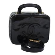 Chanel Vintage Pre-owned Laeder handvskor Black, Dam