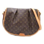 Louis Vuitton Vintage Pre-owned Canvas louis-vuitton-vskor Brown, Dam