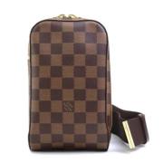 Louis Vuitton Vintage Pre-owned Canvas louis-vuitton-vskor Brown, Dam